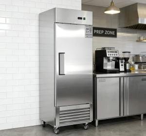 Commercial Upright Single Solid Door Refrigerator
