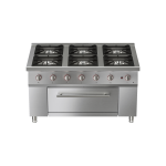 بوتاجاز غاز تجاري 6 شعلات VITAL GKF150