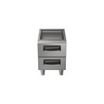 قاعدة أدراج مطبخ تجاري استانلس ستيل 2 درج رأسي مدمج